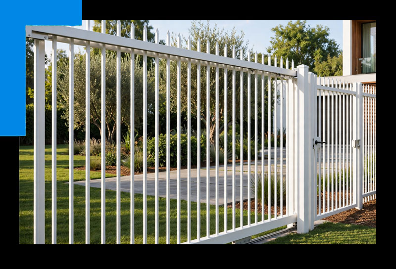 Metal Picket Doors
